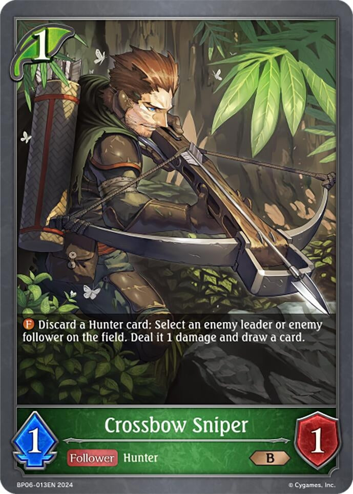 Image for Crossbow Sniper (BP06: Paragons of the Colosseum) (BP06-013EN) - Shadowverse: Evolve