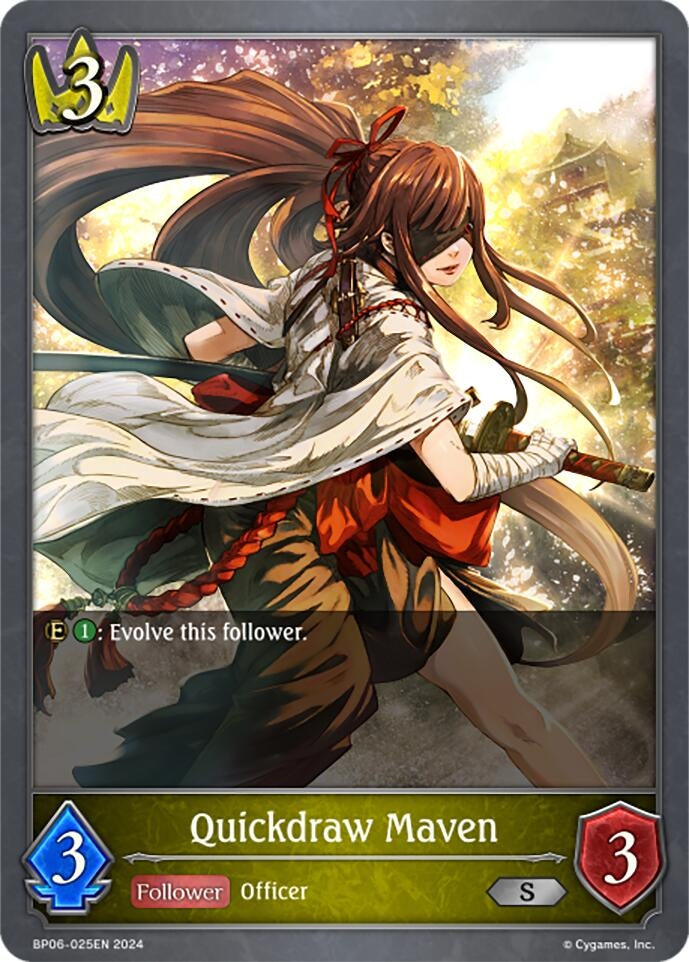 Image for Quickdraw Maven (BP06: Paragons of the Colosseum) (BP06-025EN) - Shadowverse: Evolve