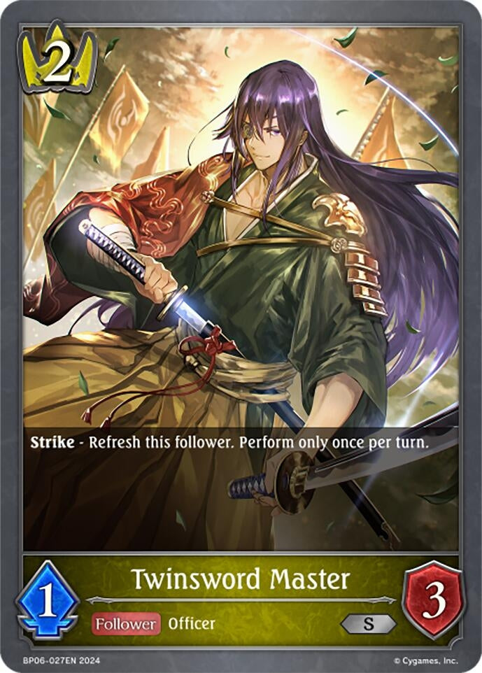 Image for Twinsword Master (BP06: Paragons of the Colosseum) (BP06-027EN) - Shadowverse: Evolve