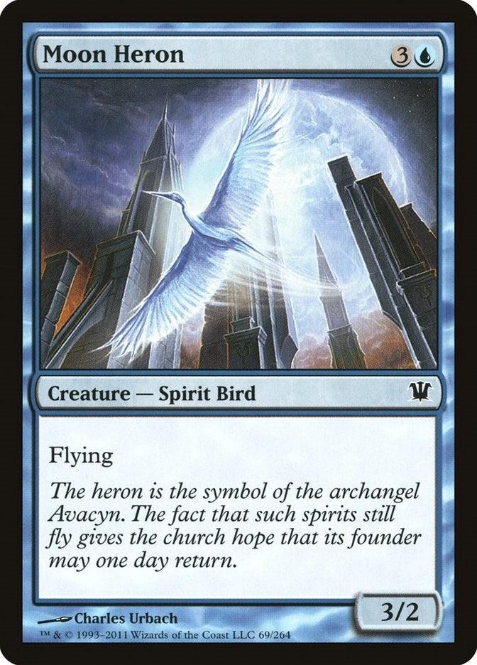 Image for Moon Heron (Innistrad) (69) - Magic: The Gathering