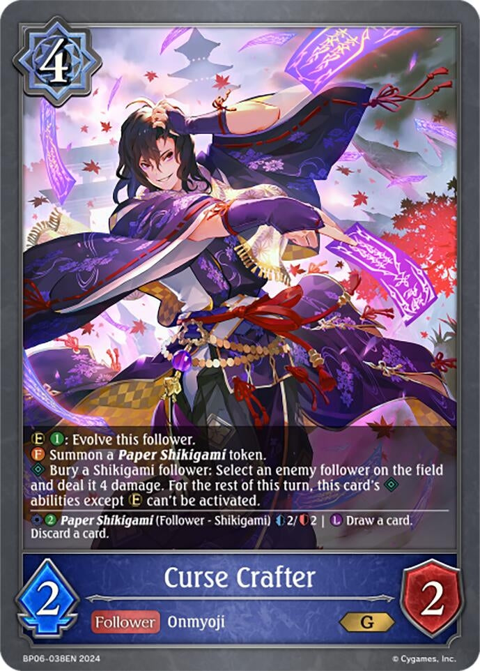 Image for Curse Crafter (BP06: Paragons of the Colosseum) (BP06-038EN) - Shadowverse: Evolve