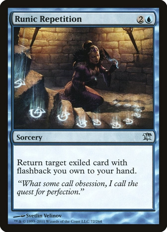 Image for Runic Repetition (Innistrad) (72) - Magic: The Gathering