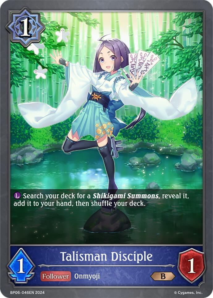 Image for Talisman Disciple (BP06: Paragons of the Colosseum) (BP06-046EN) - Shadowverse: Evolve