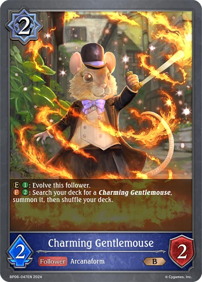 Image for Charming Gentlemouse (BP06: Paragons of the Colosseum) (BP06-047EN) - Shadowverse: Evolve