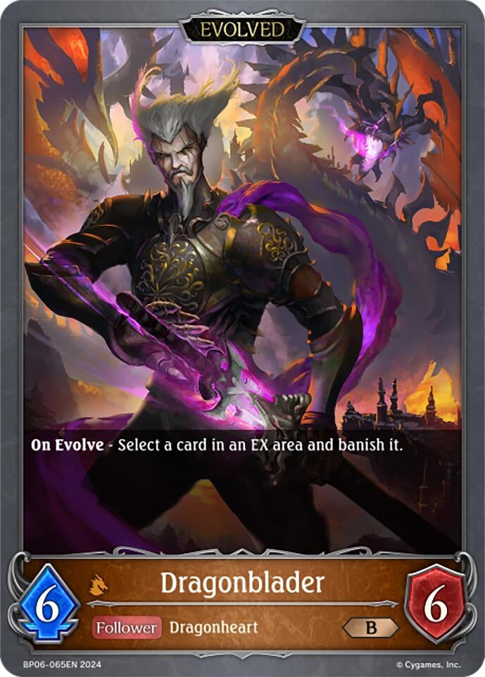 Image for Dragonblader (Evolved) (BP06: Paragons of the Colosseum) (BP06-065EN) - Shadowverse: Evolve