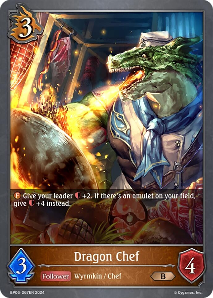 Image for Dragon Chef (BP06: Paragons of the Colosseum) (BP06-067EN) - Shadowverse: Evolve