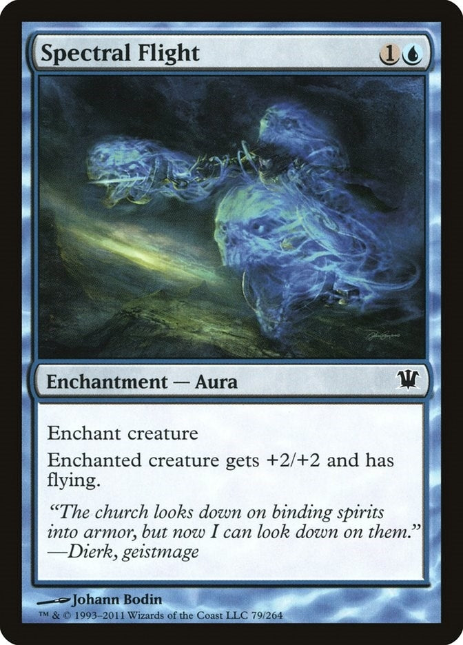 Image for Spectral Flight (Innistrad) (79) - Magic: The Gathering