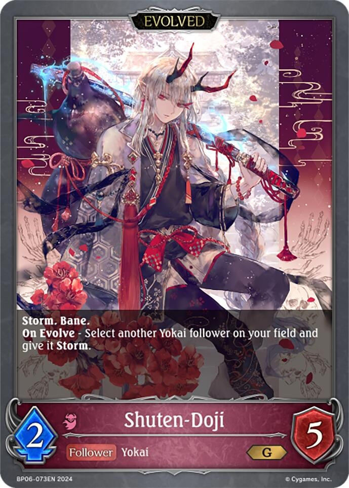 Image for Shuten-Doji (Evolved) (BP06: Paragons of the Colosseum) (BP06-073EN) - Shadowverse: Evolve