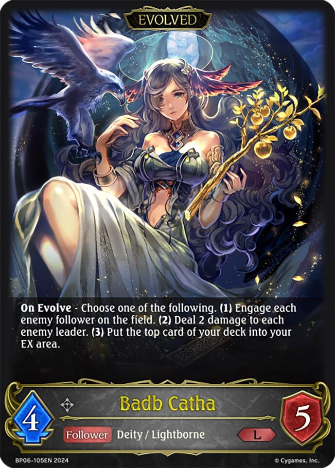 Image for Badb Catha (Evolved) (BP06: Paragons of the Colosseum) (BP06-105EN) - Shadowverse: Evolve