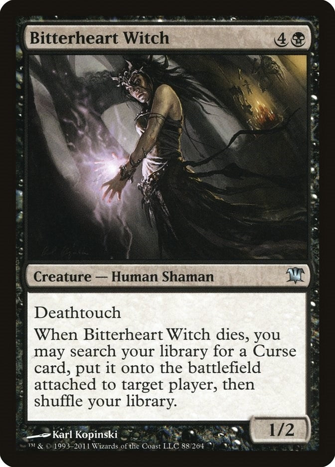 Image for Bitterheart Witch (Innistrad) (88) - Magic: The Gathering