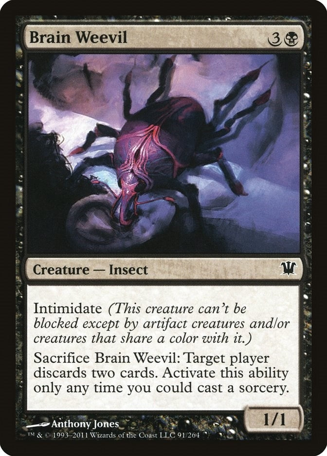 Image for Brain Weevil (Innistrad) (91) - Magic: The Gathering