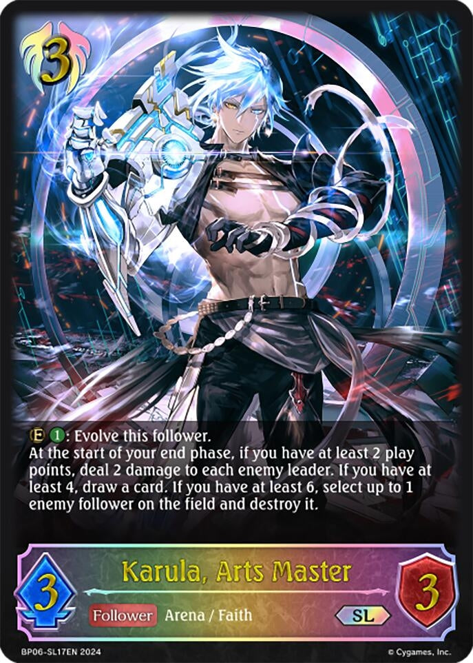 Image for Karula, Arts Master (SL) (BP06: Paragons of the Colosseum) (BP06-SL17EN) - Shadowverse: Evolve