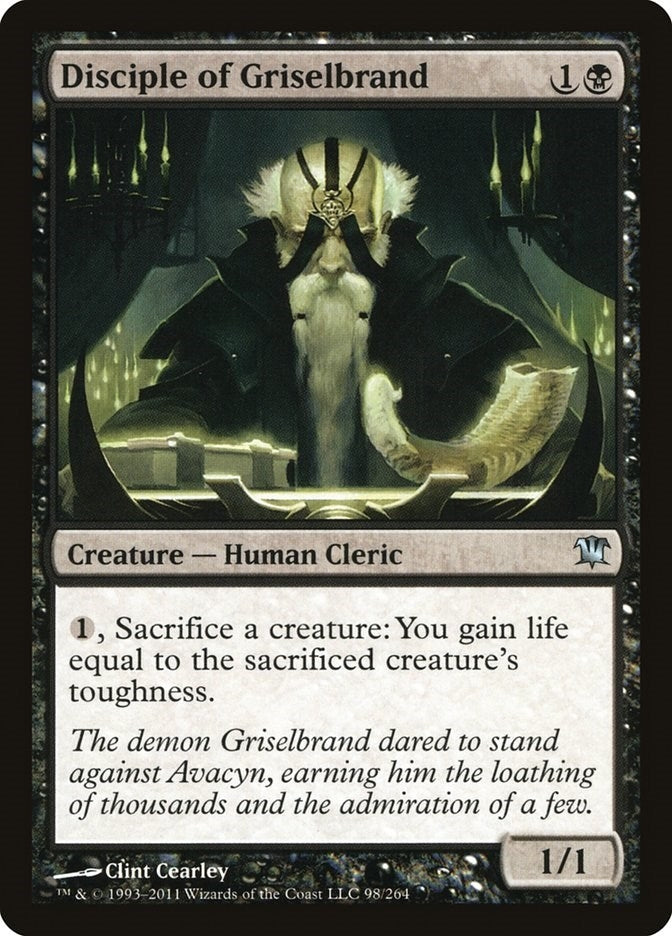 Image for Disciple of Griselbrand (Innistrad) (98) - Magic: The Gathering