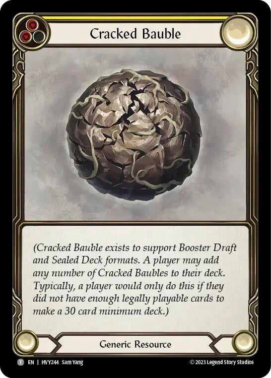 Image for Cracked Bauble (Heavy Hitters) (HVY244) - Flesh and Blood TCG