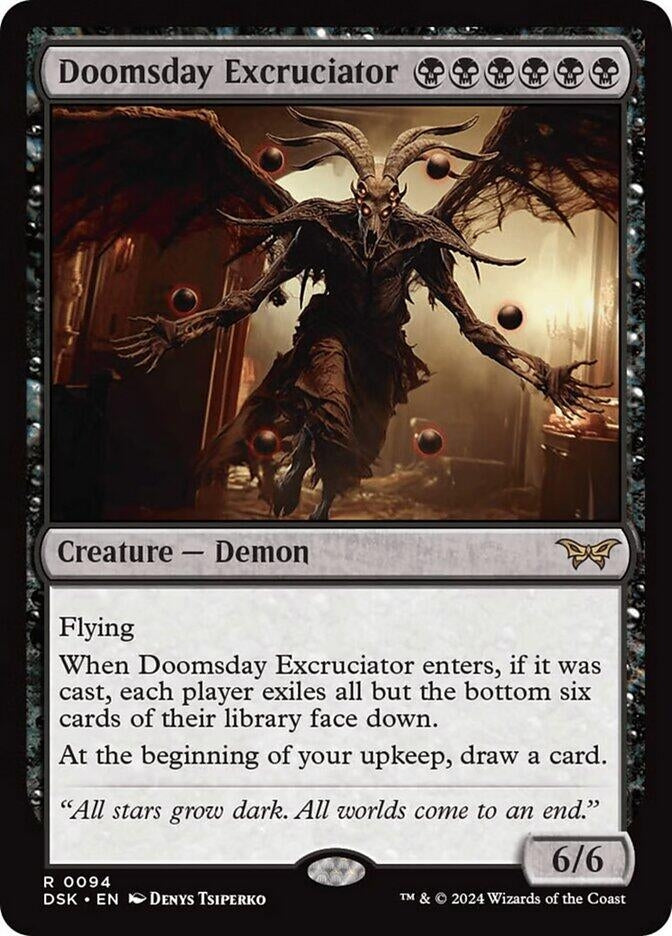 Image for Doomsday Excruciator (Duskmourn: House of Horror) (94) - Magic: The Gathering