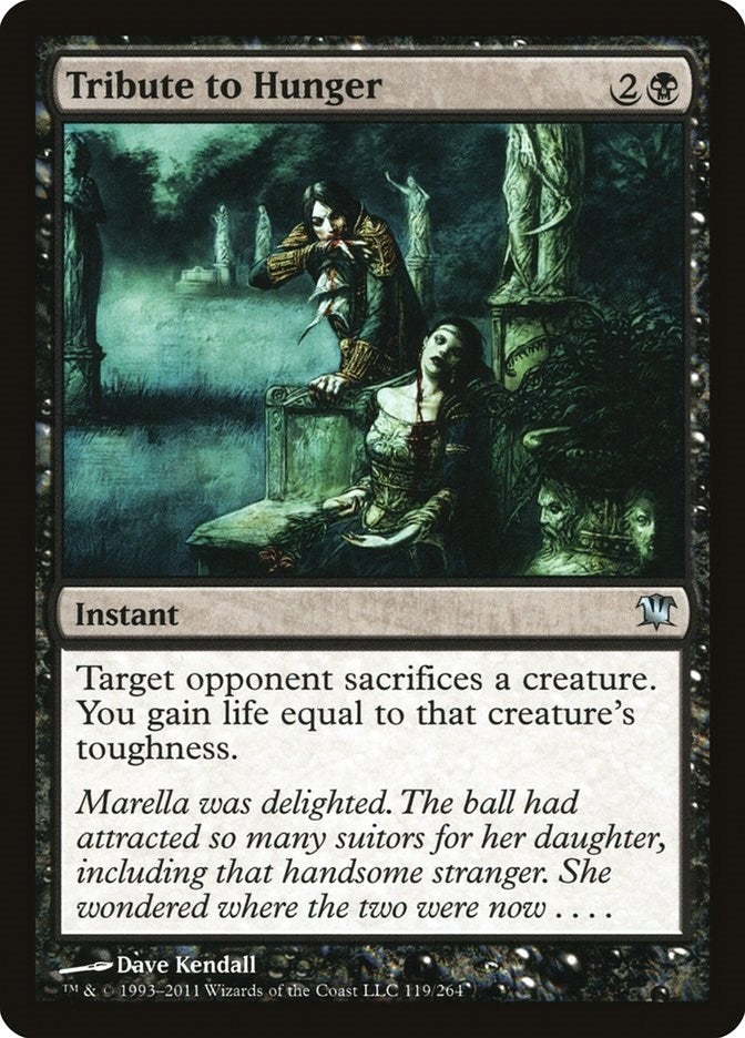 Image for Tribute to Hunger (Innistrad) (119) - Magic: The Gathering