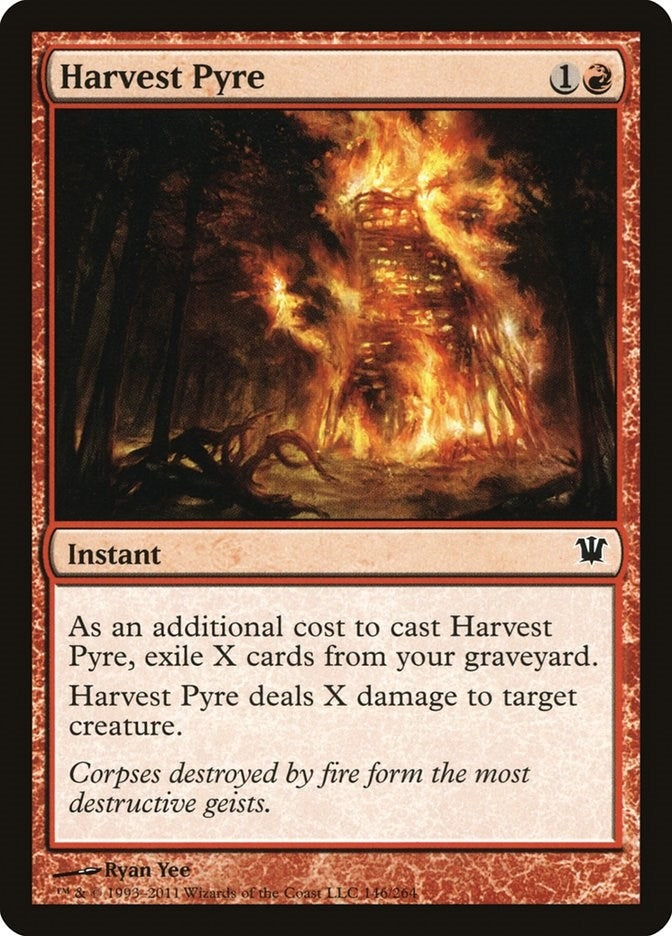 Image for Harvest Pyre (Innistrad) (146) - Magic: The Gathering