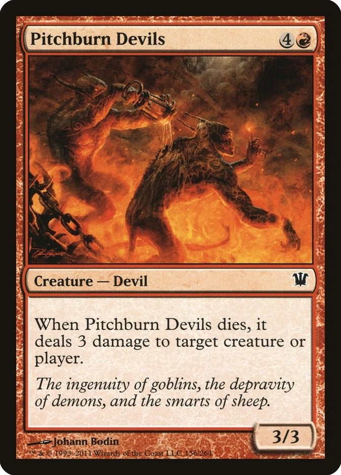Image for Pitchburn Devils (Innistrad) (156) - Magic: The Gathering