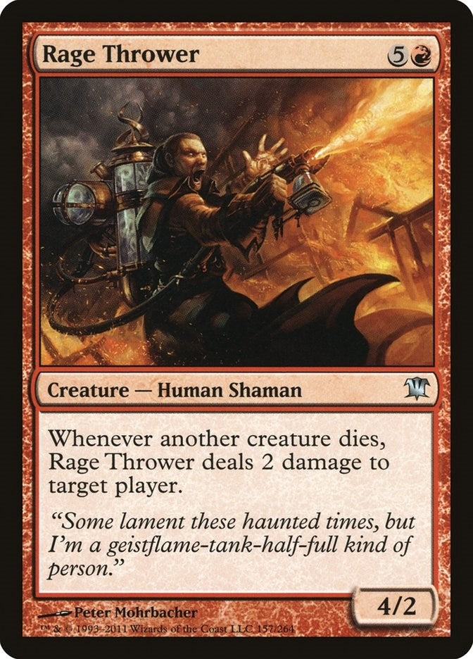 Image for Rage Thrower (Innistrad) (157) - Magic: The Gathering