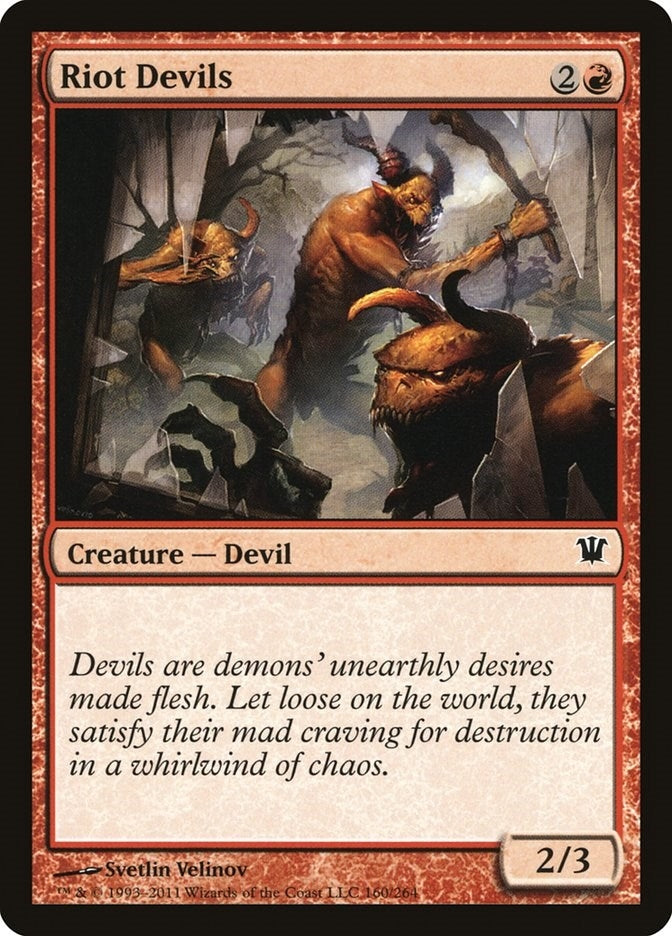 Image for Riot Devils (Innistrad) (160) - Magic: The Gathering