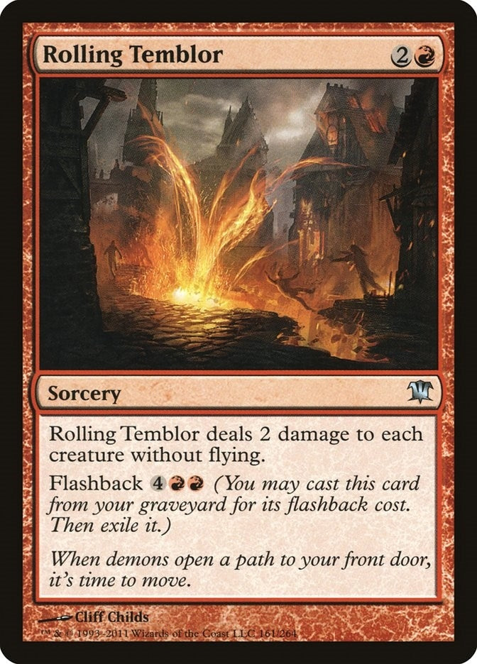 Image for Rolling Temblor (Innistrad) (161) - Magic: The Gathering
