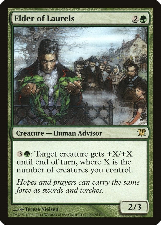 Image for Elder of Laurels (Innistrad) (177) - Magic: The Gathering