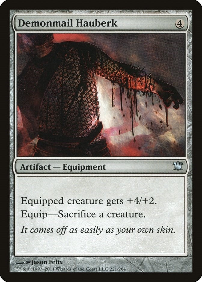 Image for Demonmail Hauberk (Innistrad) (221) - Magic: The Gathering