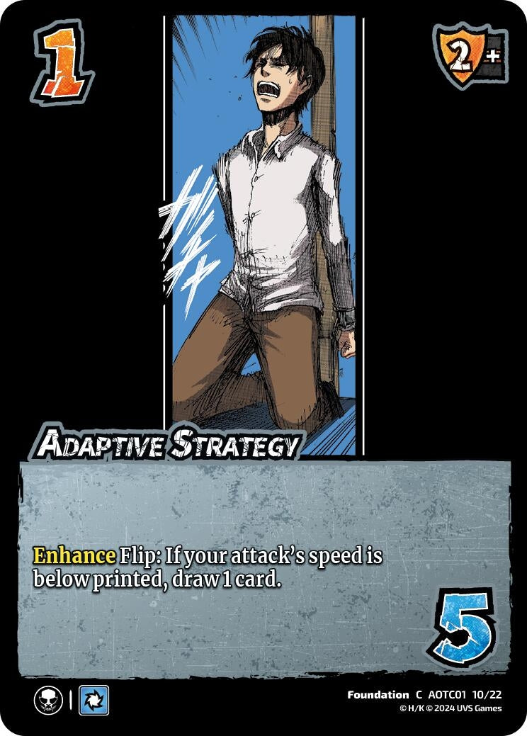Image for Adaptive Strategy (Challenger Series: Attack on Titan: Battle for Humanity) (CS1 10/22) - UniVersus