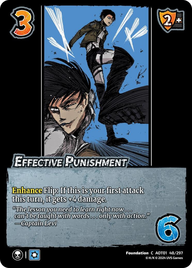 Image for Effective Punishment (Attack on Titan: Battle for Humanity) (48/297) - UniVersus