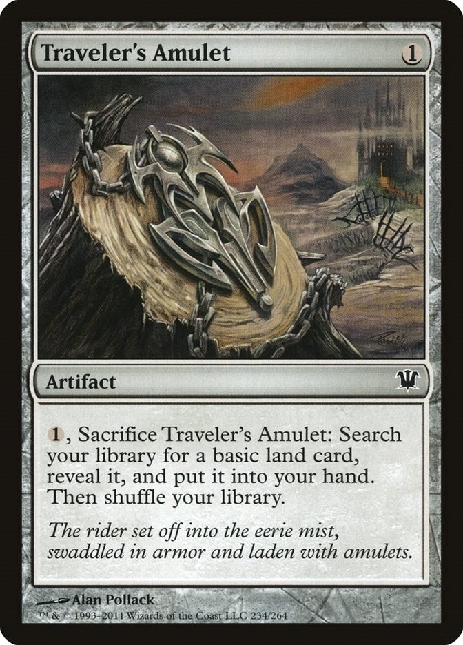 Image for Traveler's Amulet (Innistrad) (234) - Magic: The Gathering