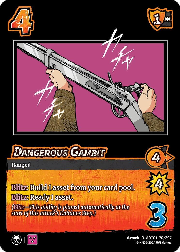 Image for Dangerous Gambit (Attack on Titan: Battle for Humanity) (70/297) - UniVersus