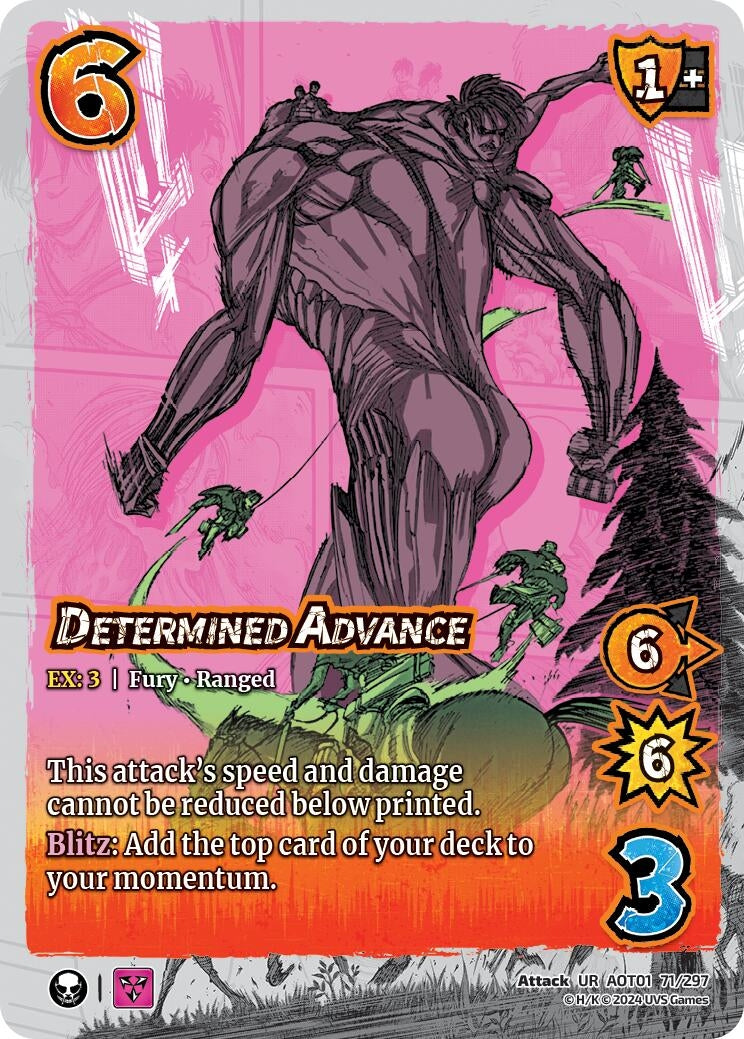 Image for Determined Advance (Attack on Titan: Battle for Humanity) (71/297) - UniVersus