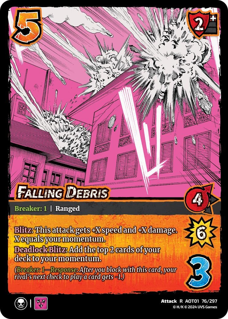 Image for Falling Debris (Attack on Titan: Battle for Humanity) (76/297) - UniVersus