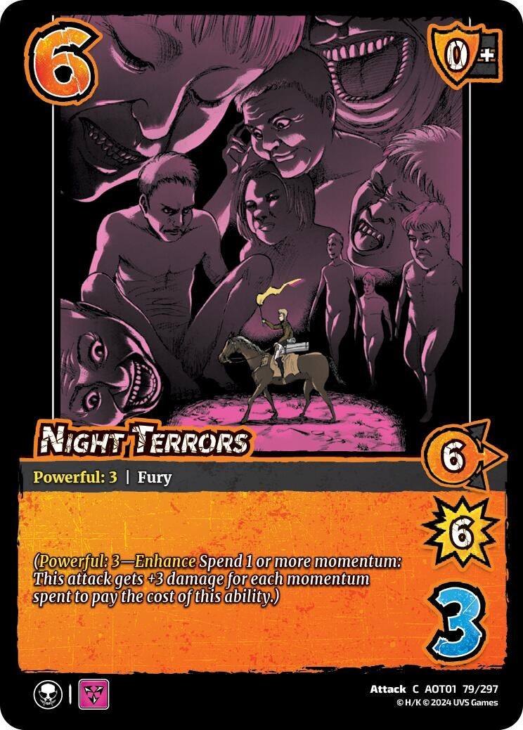 Image for Night Terrors (Attack on Titan: Battle for Humanity) (79/297) - UniVersus