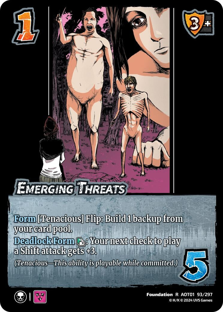 Image for Emerging Threats (Attack on Titan: Battle for Humanity) (93/297) - UniVersus