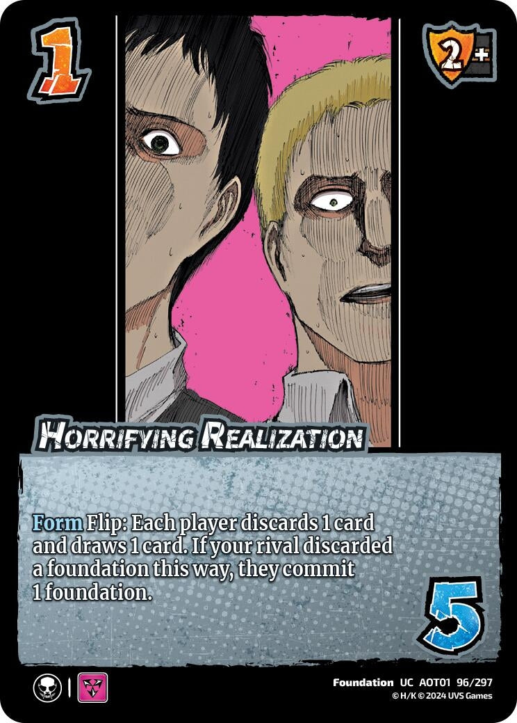 Image for Horrifying Realization (Attack on Titan: Battle for Humanity) (96/297) - UniVersus