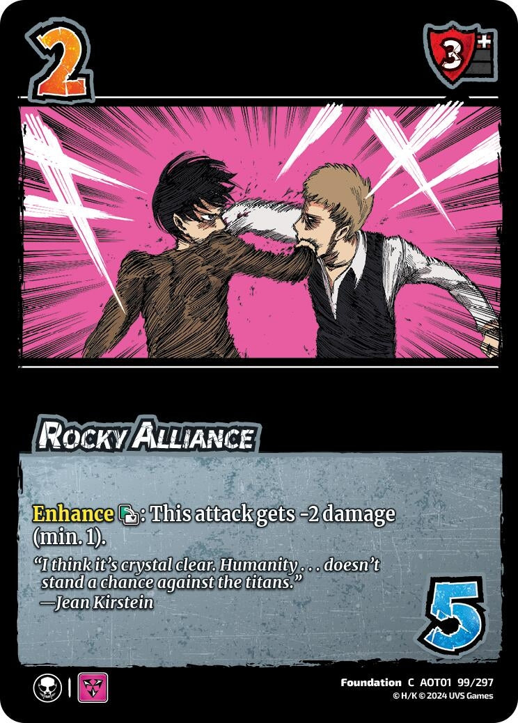 Image for Rocky Alliance (Attack on Titan: Battle for Humanity) (99/297) - UniVersus