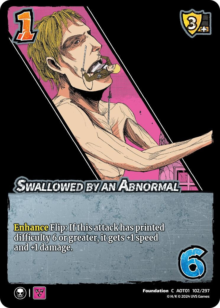 Image for Swallowed by an Abnormal (Attack on Titan: Battle for Humanity) (102/297) - UniVersus