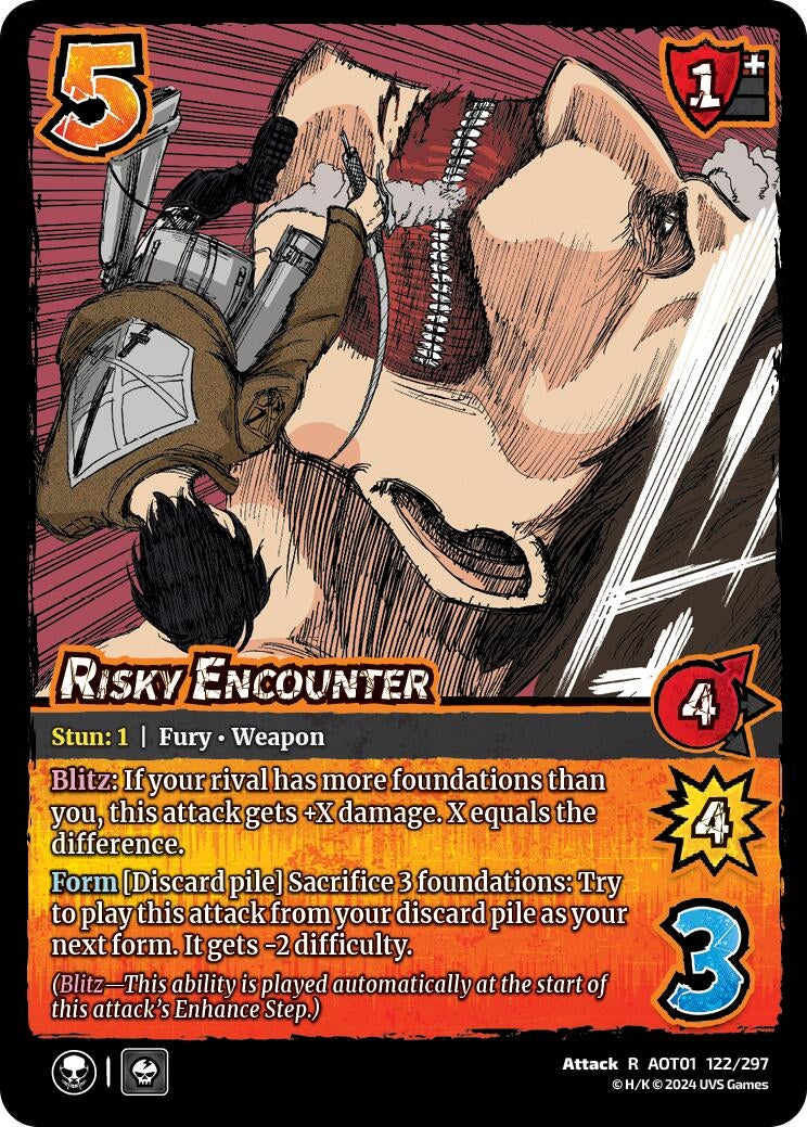 Image for Risky Encounter (Attack on Titan: Battle for Humanity) (122/297) - UniVersus