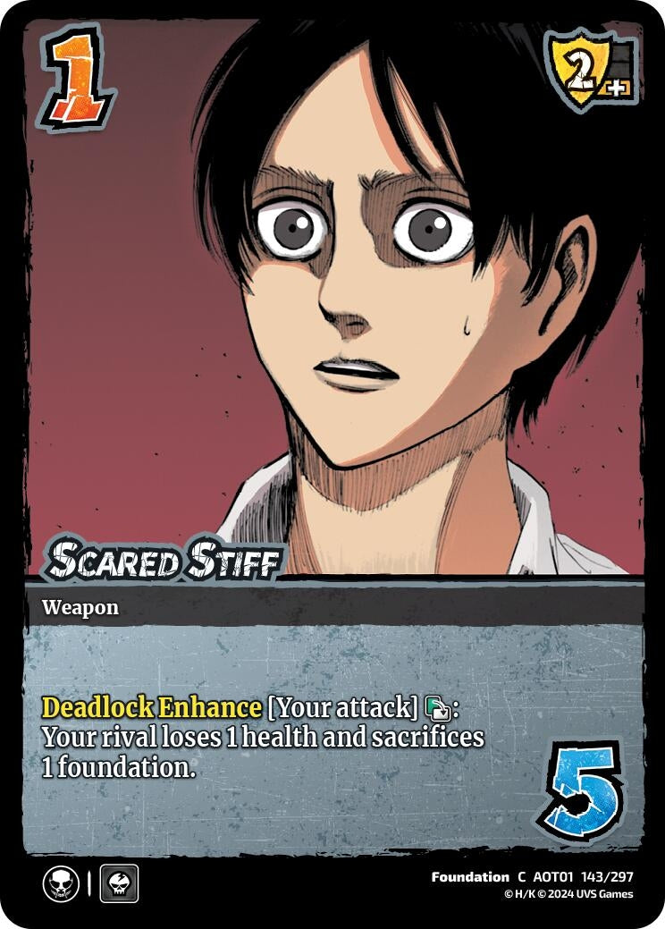 Image for Scared Stiff (Attack on Titan: Battle for Humanity) (143/297) - UniVersus