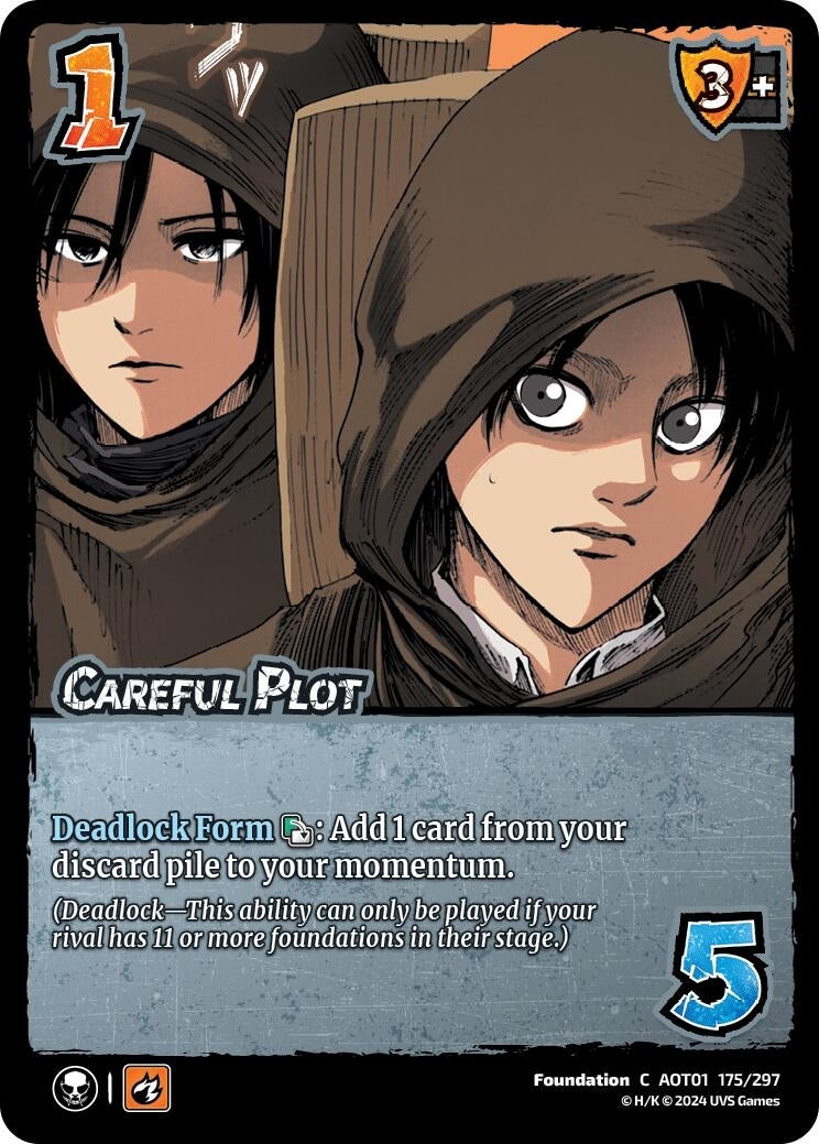 Image for Careful Plot (Attack on Titan: Battle for Humanity) (175/297) - UniVersus