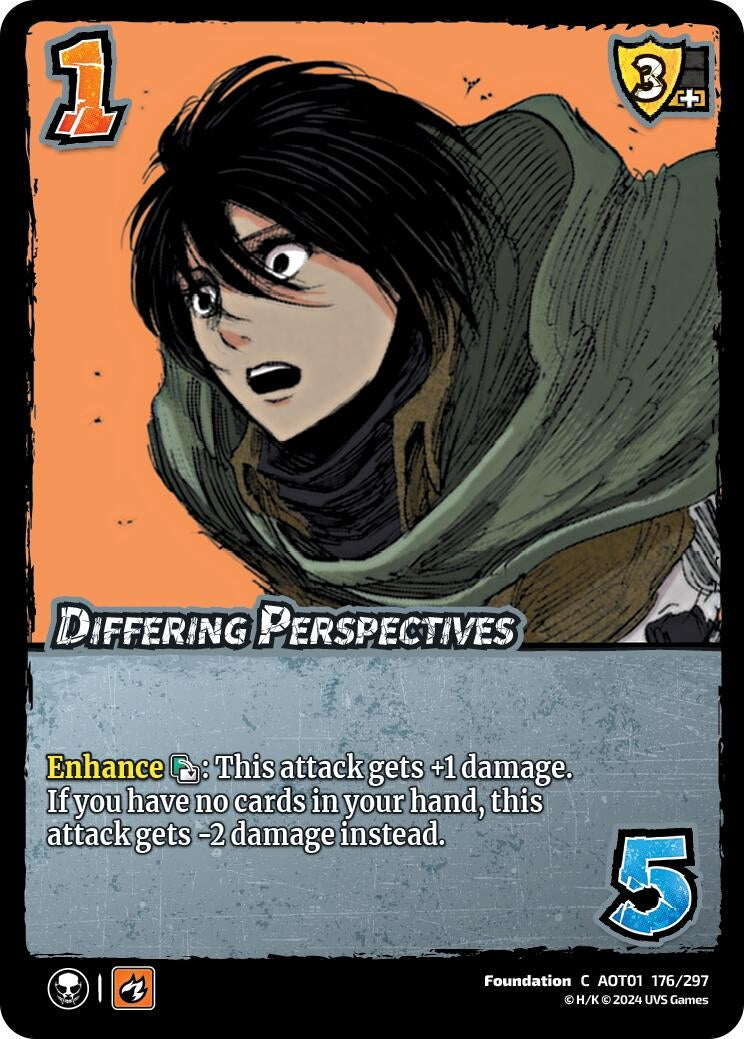 Image for Differing Perspectives (Attack on Titan: Battle for Humanity) (176/297) - UniVersus