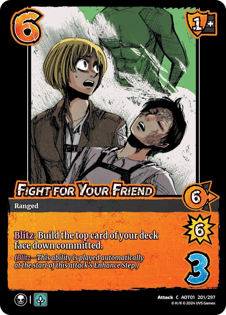 Image for Fight for Your Friend (Attack on Titan: Battle for Humanity) (201/297) - UniVersus