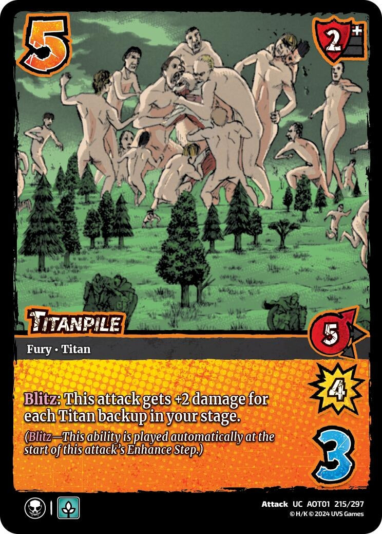 Image for Titanpile (Attack on Titan: Battle for Humanity) (215/297) - UniVersus