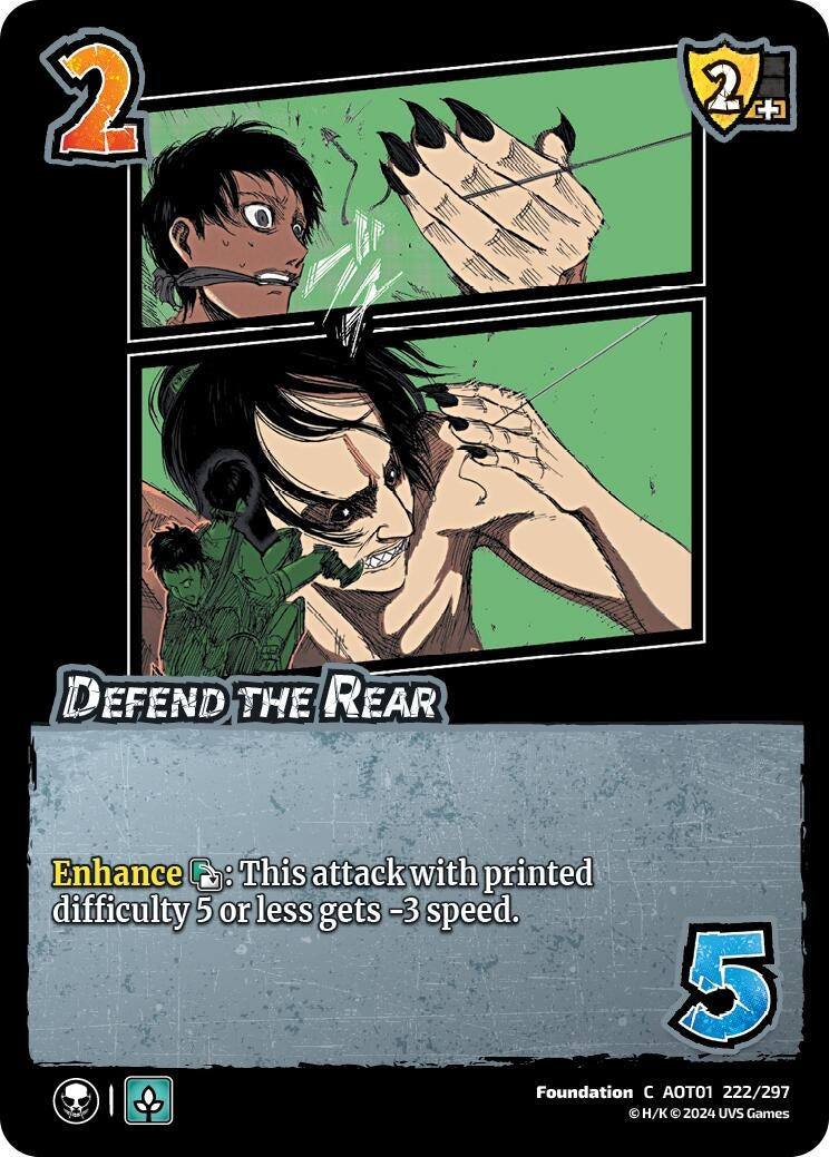 Image for Defend the Rear (Attack on Titan: Battle for Humanity) (222/297) - UniVersus