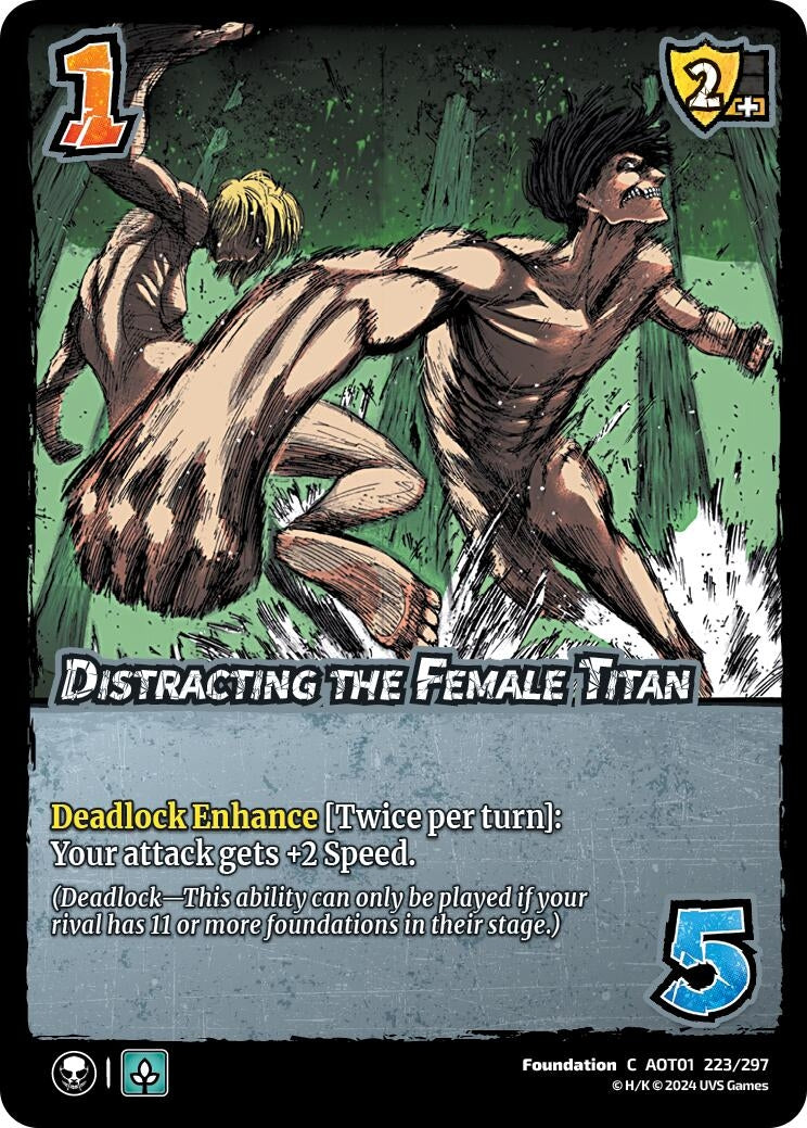 Image for Distracting the Female Titan (Attack on Titan: Battle for Humanity) (223/297) - UniVersus