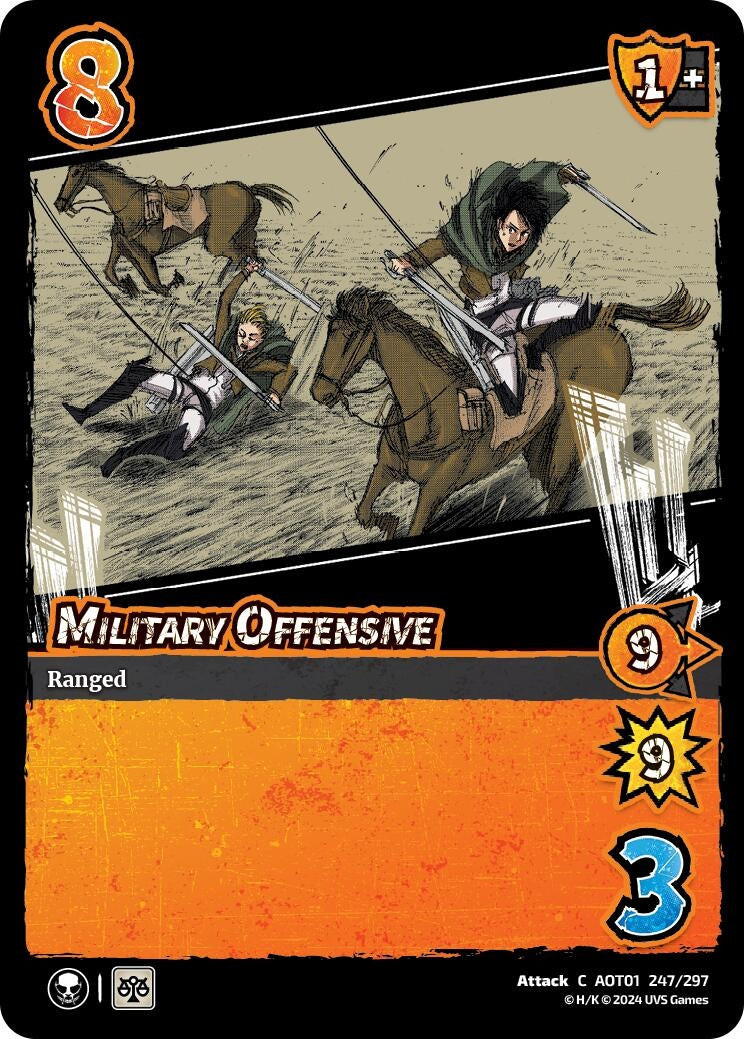 Image for Military Offensive (Attack on Titan: Battle for Humanity) (247/297) - UniVersus