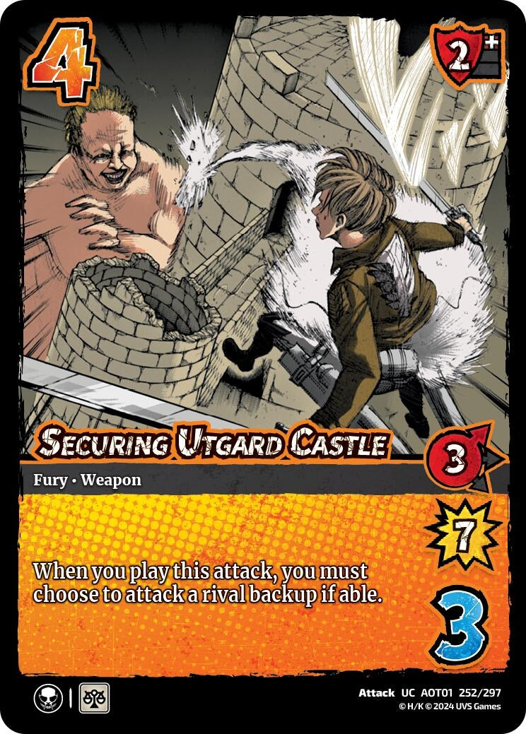 Image for Securing Utgard Castle (Attack on Titan: Battle for Humanity) (252/297) - UniVersus
