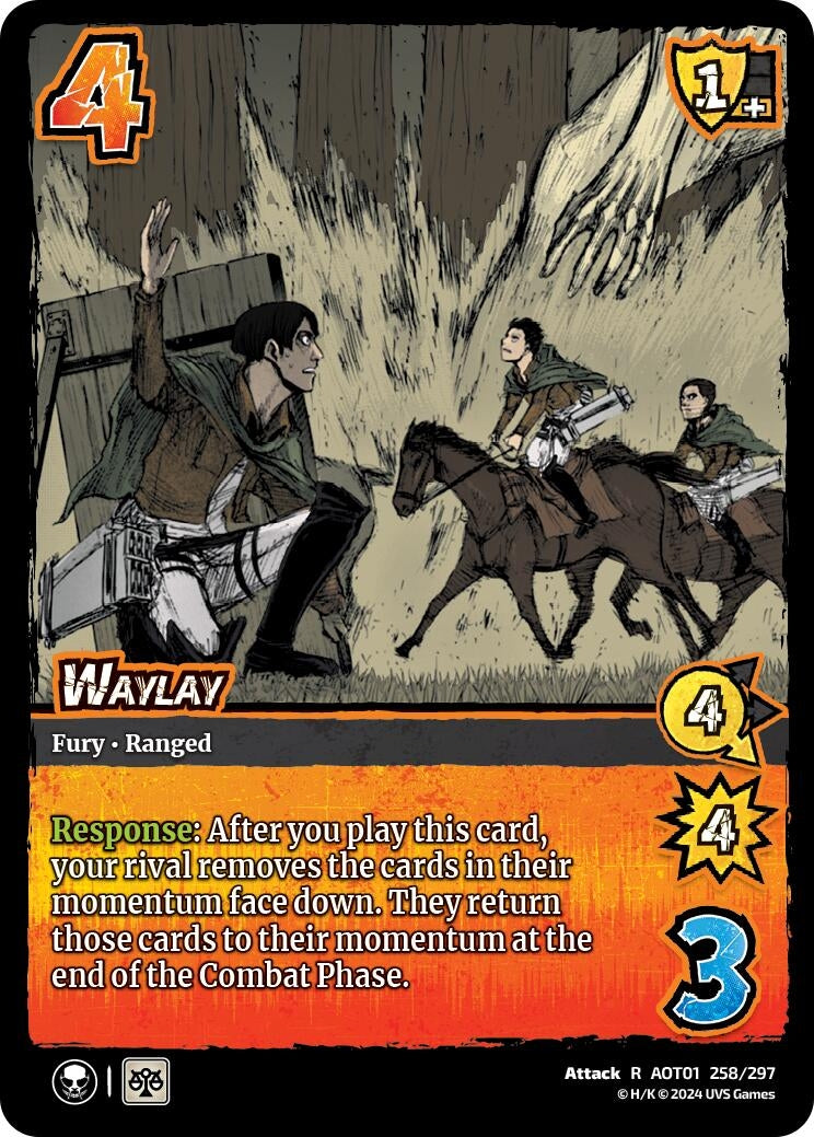 Image for Waylay (Attack on Titan: Battle for Humanity) (258/297) - UniVersus