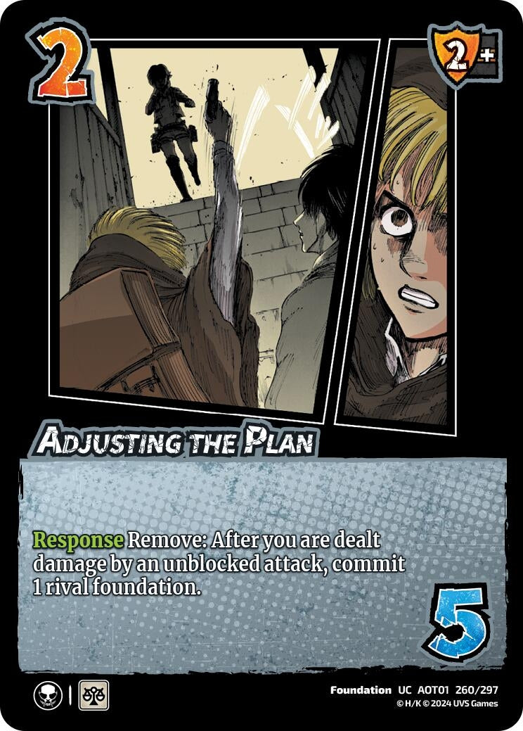 Image for Adjusting the Plan (Attack on Titan: Battle for Humanity) (260/297) - UniVersus